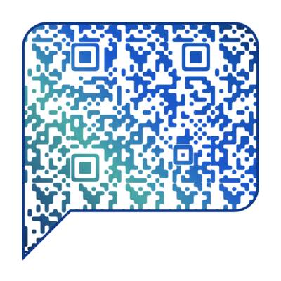 QR Code with gradient